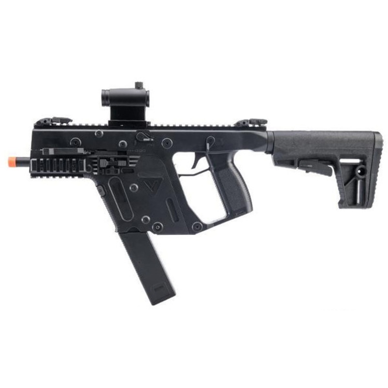 6mmProShop KRISS USA Licensed KRISS Vector Airsoft AEG LPAEG SMG Rifle, Black