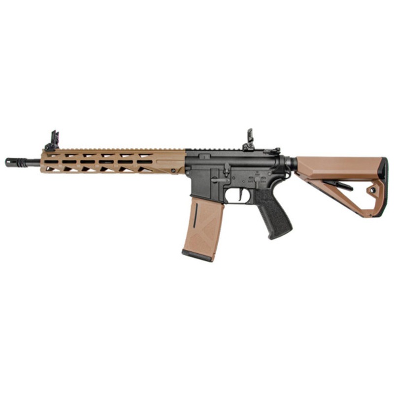 Arcturus LWT MK-III Carbine 12 Sport AEG SE Airsoft Rifle Starter Pack, Black/Tan