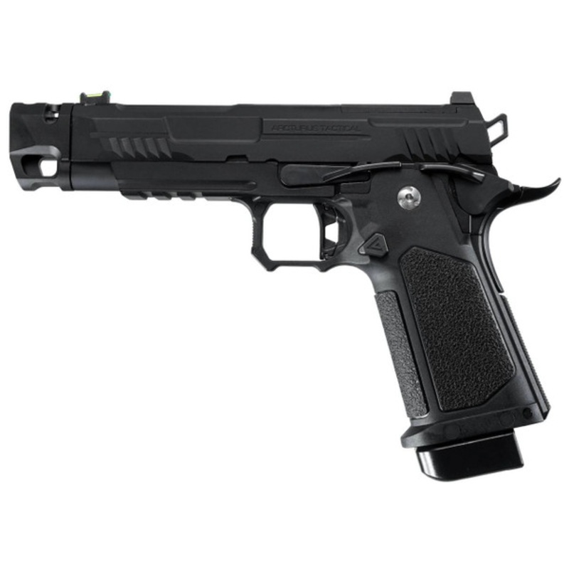 ARCTURUS Vanguard 4.3Hi-Capa GBB Airsoft Pistol w/ Optics Ready Slide & Compensator, Black