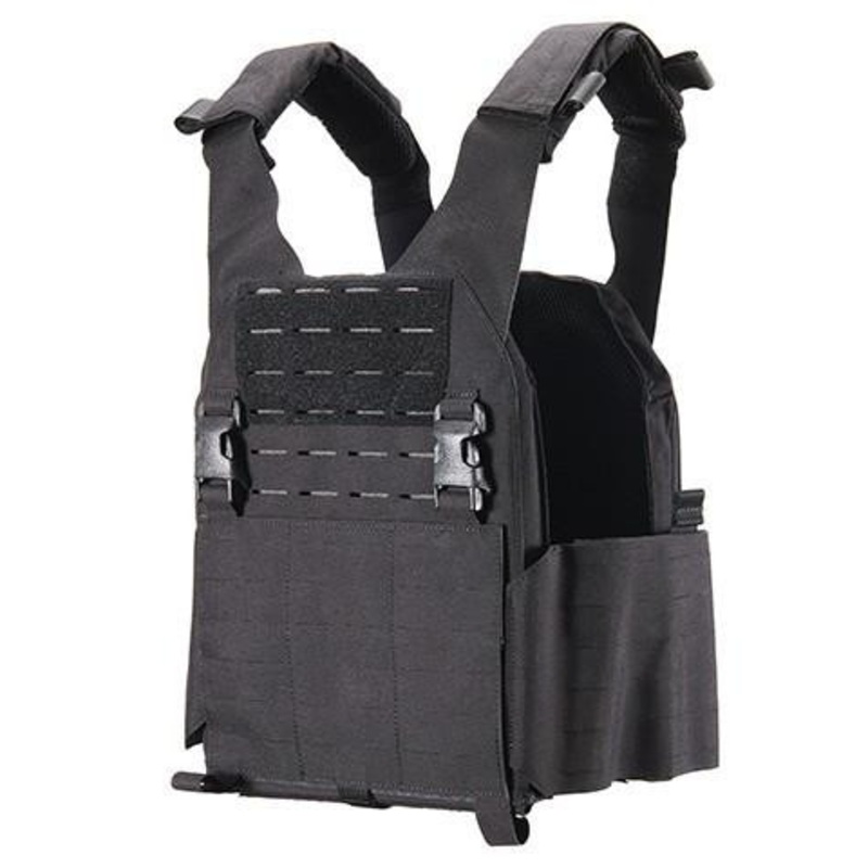 Code 11 Tiger Laser Cut Plate Carrier, Black
