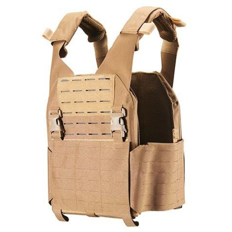 Code 11 Tiger Laser Cut Plate Carrier, Tan