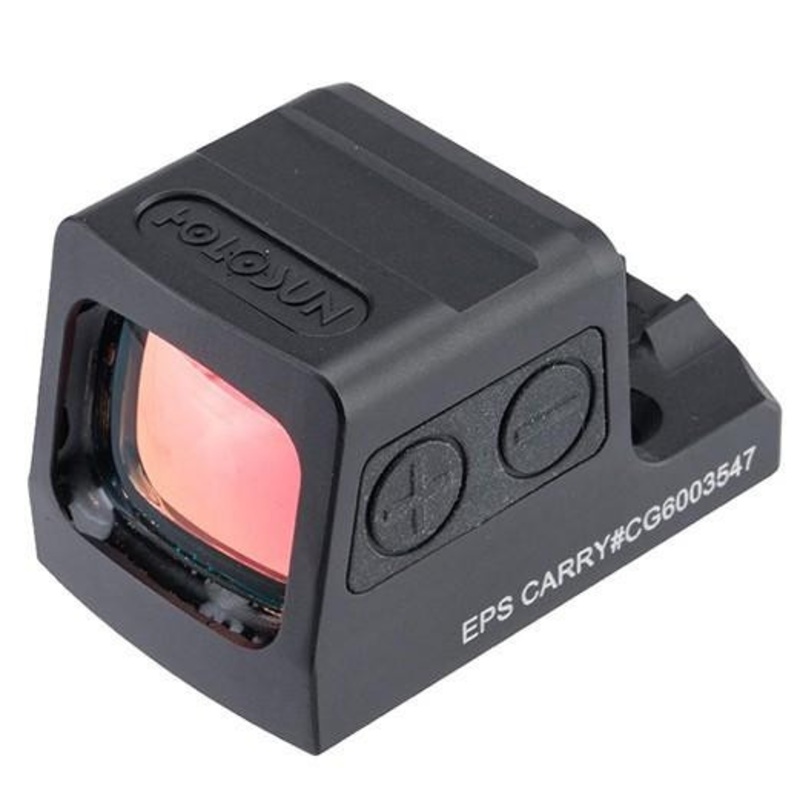 HOLOSUN EPS Carry Compact Reflex Sight, Green 6, Black