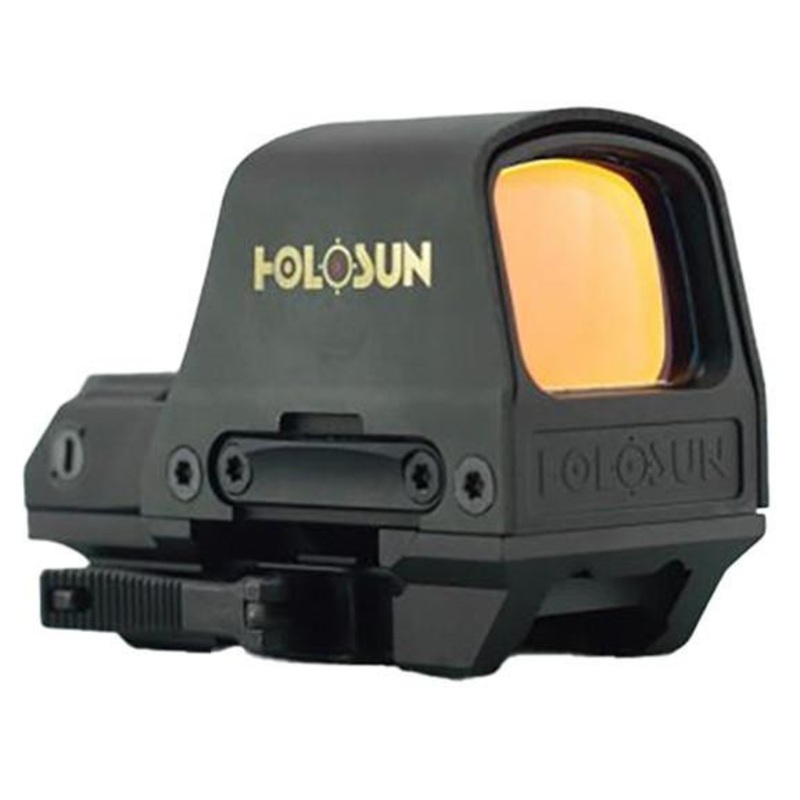 HOLOSUN HS510C Solar w/ Battery Powered Open Reflex Sight w/ Dual Reticles, Black