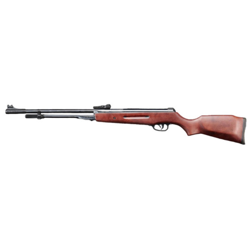 Lancer Air B3 .22 Caliber PCP Airgun Rifle, Black/Wood