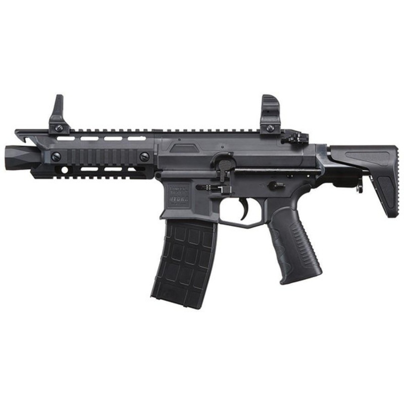 Lancer Air Hydra .177 Cal CO2 M4 Short Airgun, Black