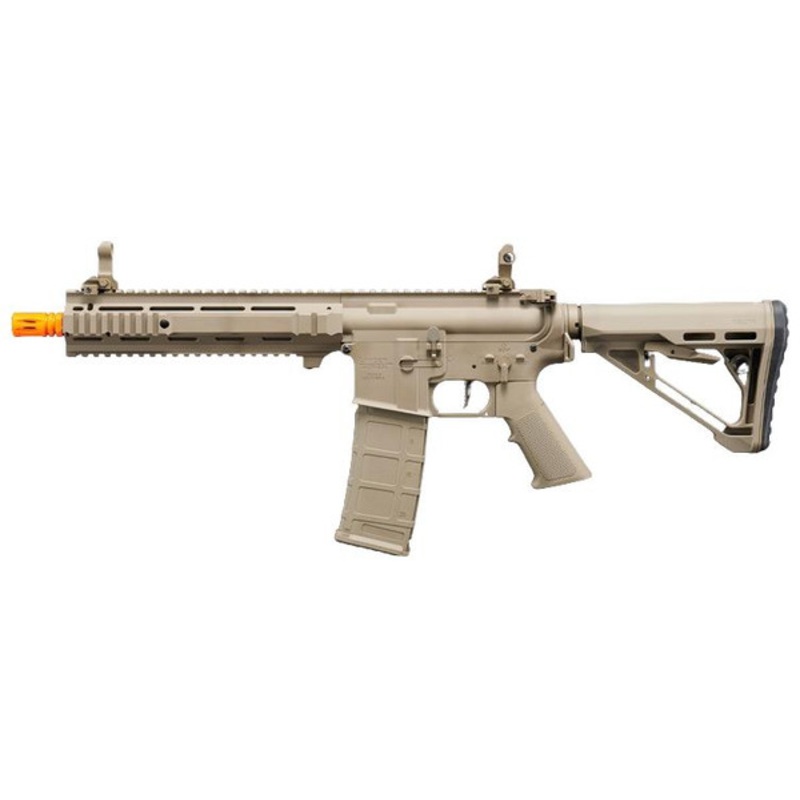 Lancer Tactical Gen 4 L119A2 M4/M16 Full Metal Airsoft AEG Rifle, Tan