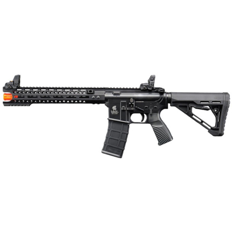 Lancer Tactical Wirecutter M4 12 GBB Full Metal Airsoft Rifle w/ MLOK Rail by Golden Eagle, Black