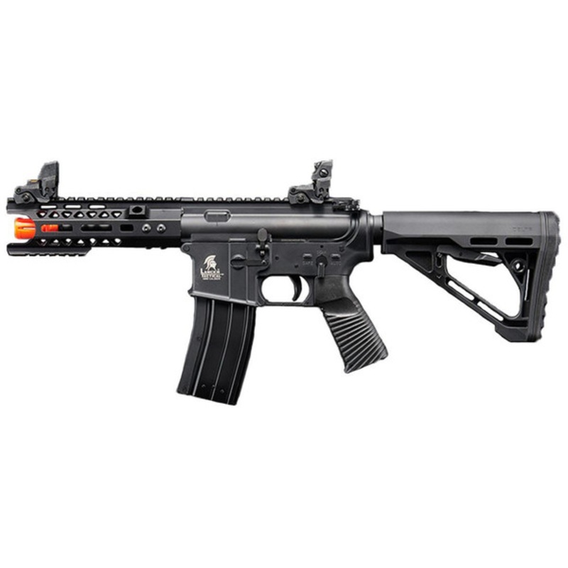 Lancer Tactical Wirecutter M4 Shorty 7 GBB Polymer Airsoft Rifle w/ MLOK Rail by Golden Eagle, Black
