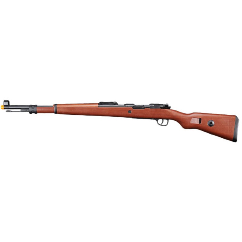 S&T KAR 98K Bolt Action Spring Powered Airsoft Rifle, Faux Wood