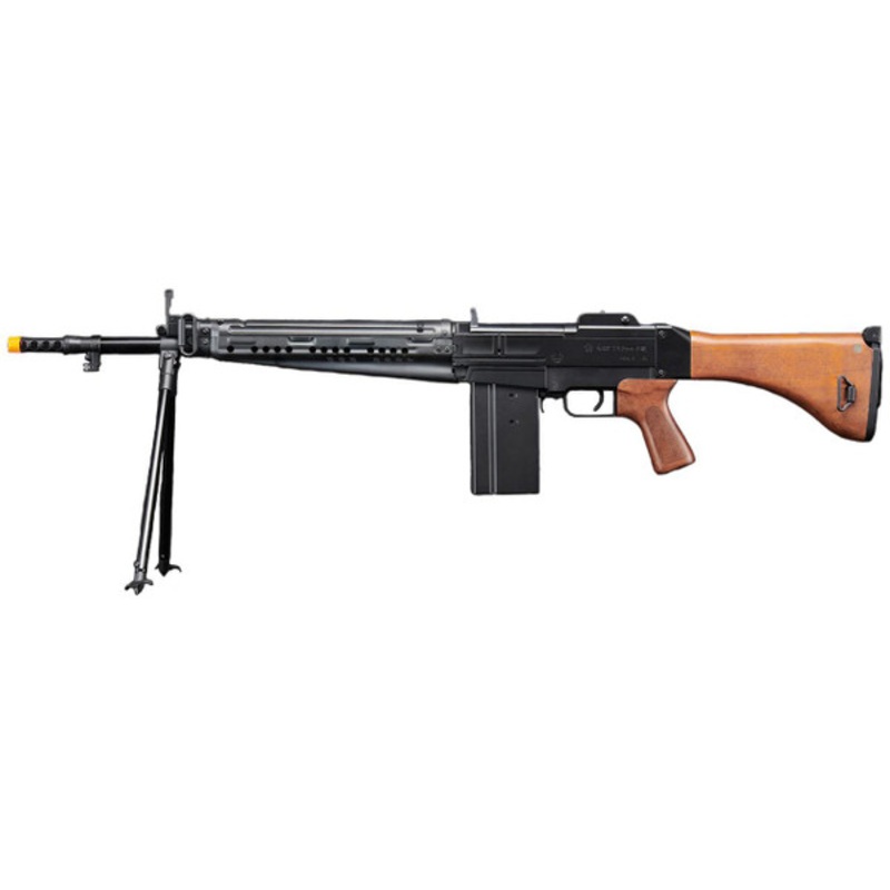 S&T Type 64 Full Metal Full Size AEG Airsoft Battle Rifle, Black/Wood