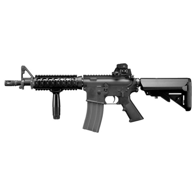 Tokyo Marui M4 CQBR BLOCK1 MWS GBBR Airsoft Gun, Black