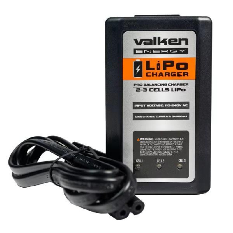 Valken PRO Compact Balancing Charger, 2-3 Cell LiPo