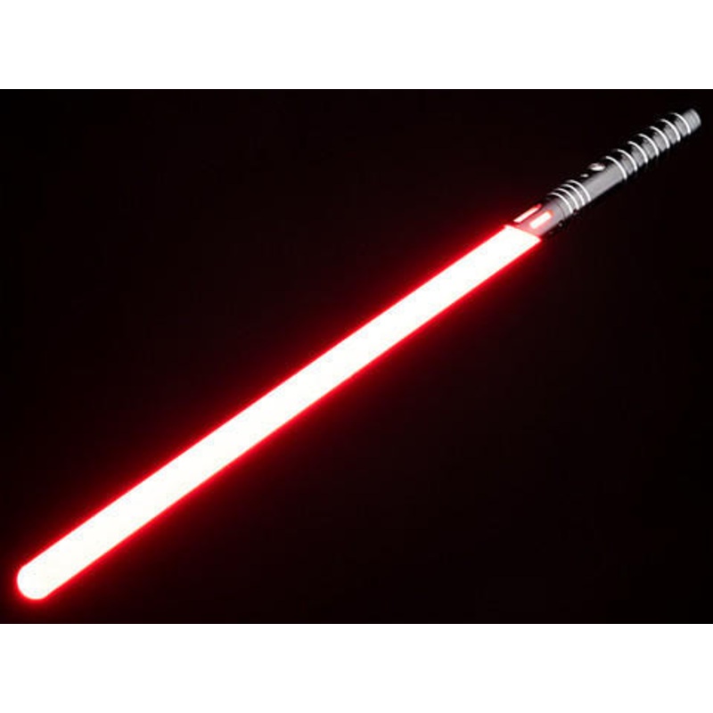 Battle Blaster Alloy Series 698 Multi-Color RGB Laser Sword w/ Rechargeable Battery, Black Hilt