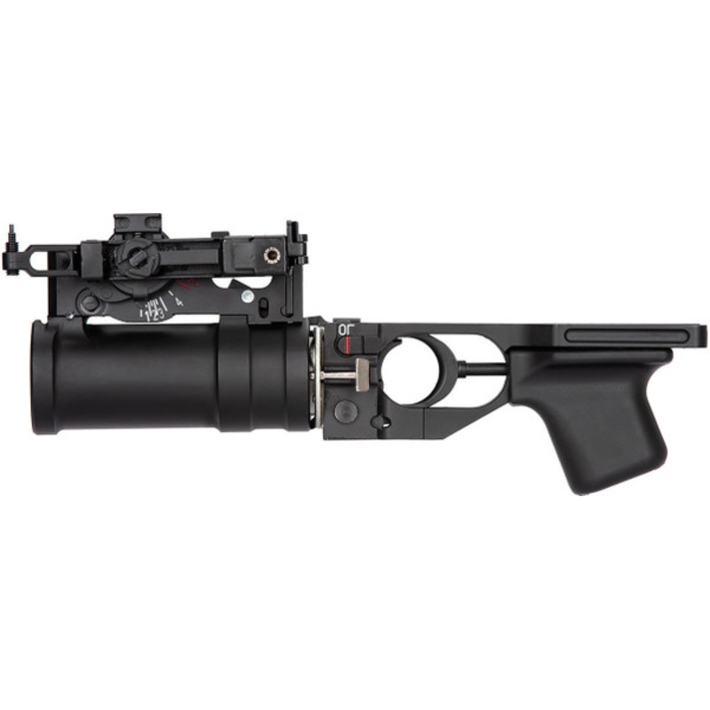 Double Bell GP-30 Style AK Series Airsoft Grenade Launcher, Black