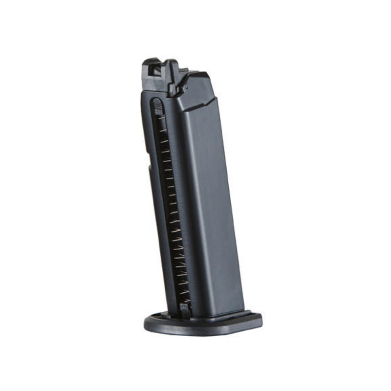 HFC 26 Round Green Gas Airsoft Magazine for HG-282, Black