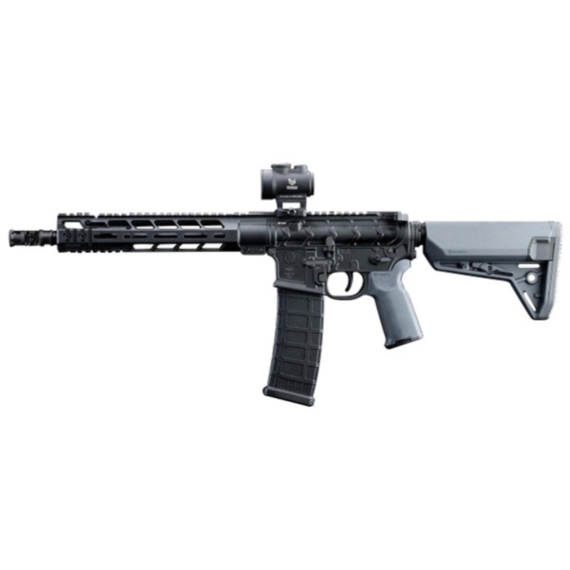 Iron Airsoft EMG PWS Licensed MK111 MOD2 M4 MWS Spec Gas Blowback Airsoft Rifle, Black