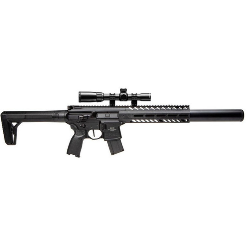 Sig Sauer MCX Gen 2 .177 Cal CO2 Powered 30rd Air Rifle w/ Scope, Black