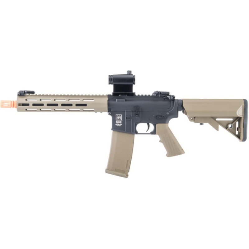 Specna Arms FLEX Series M4 10 M-LOK Airsoft AEG Rifle, Tan/Black