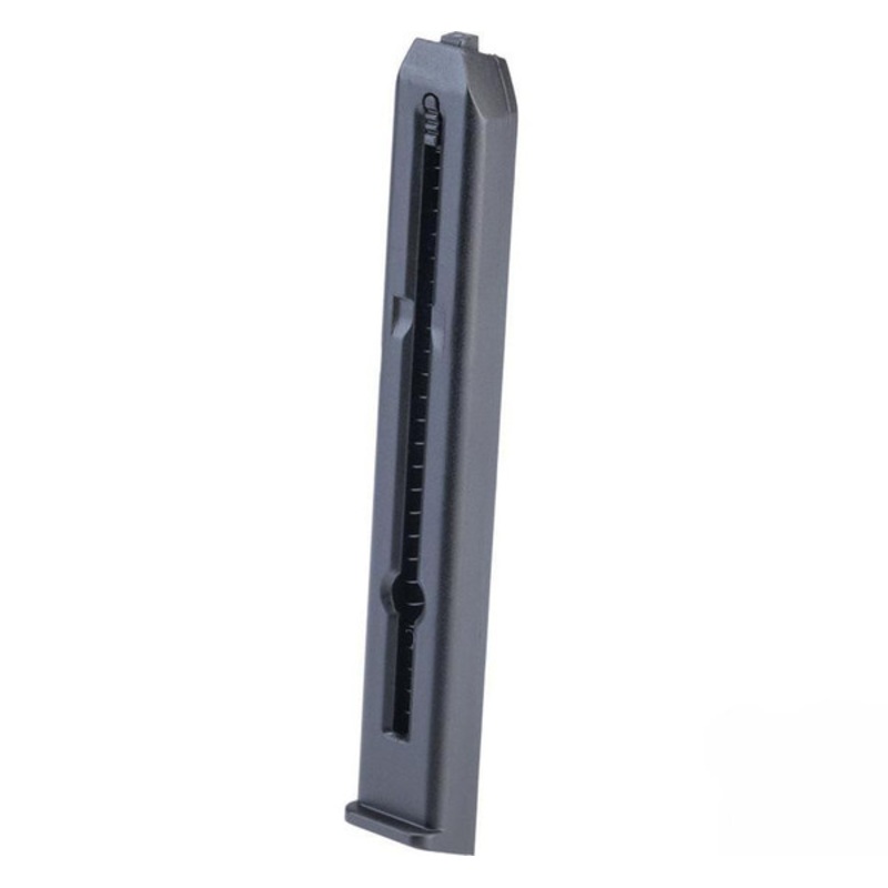 6mmProShop Magazine for Valken V Tactical and SoftAir M84 / G17 / 1911 Airsoft Pistols, Black