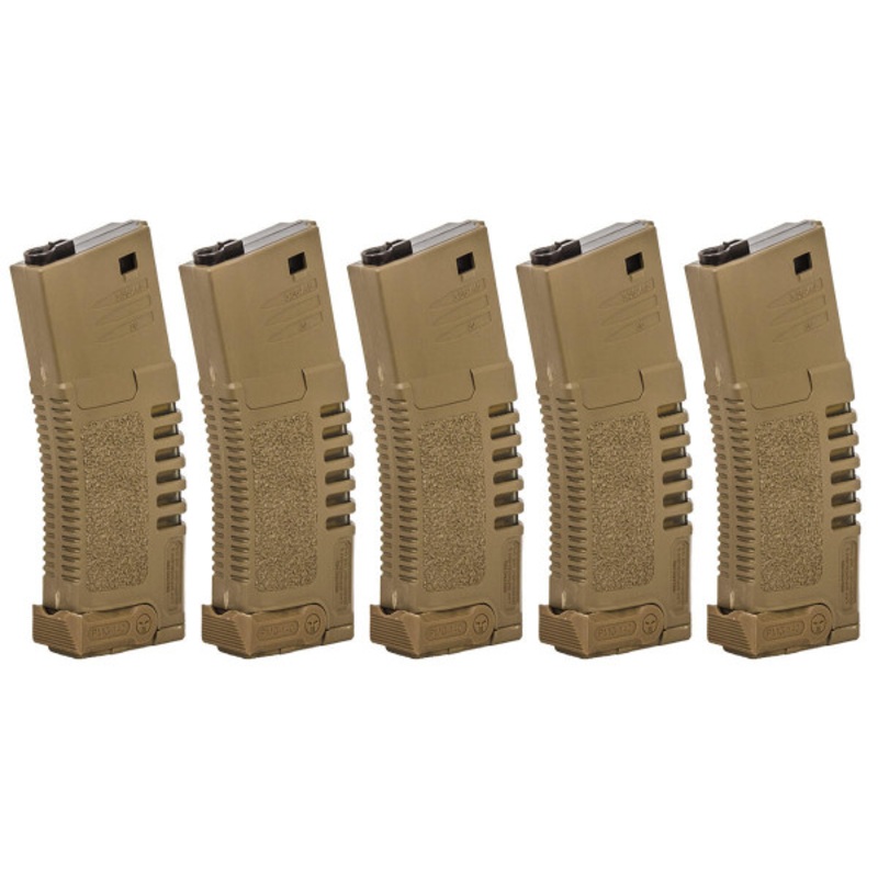 ARES Amoeba AM4 GEN2 140rd Mid-Cap Magazine, 5pack, DEB