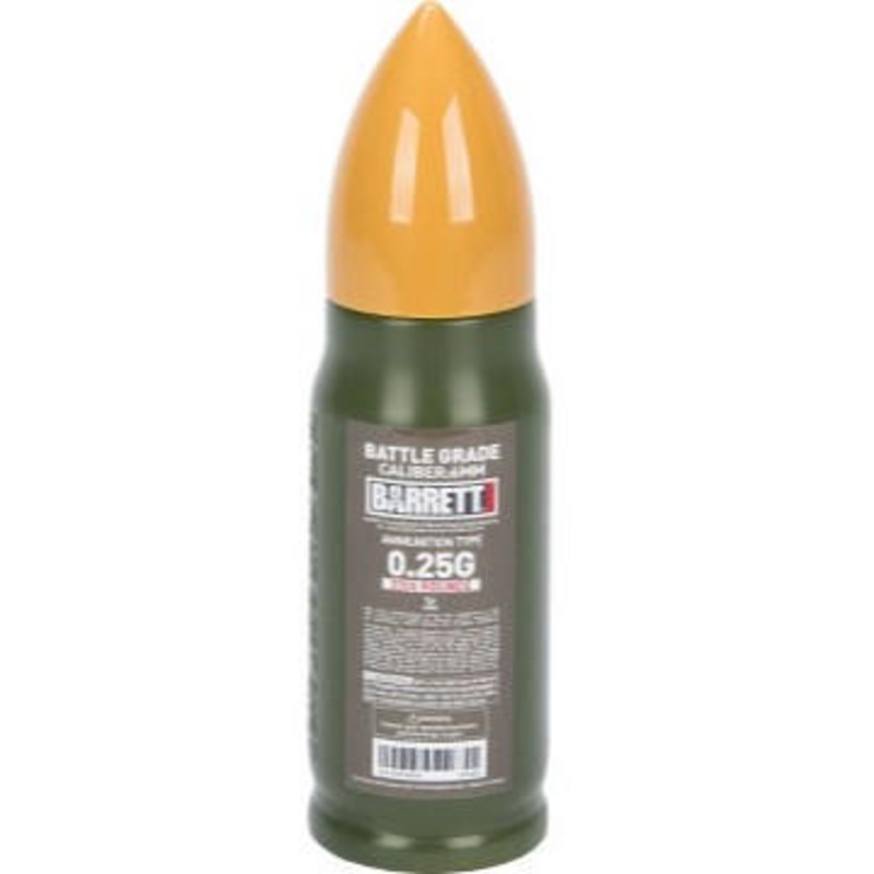 EMG Barrett Licensed 0.25g 2000rd Battle Grade 6mm Airsoft BBs, White