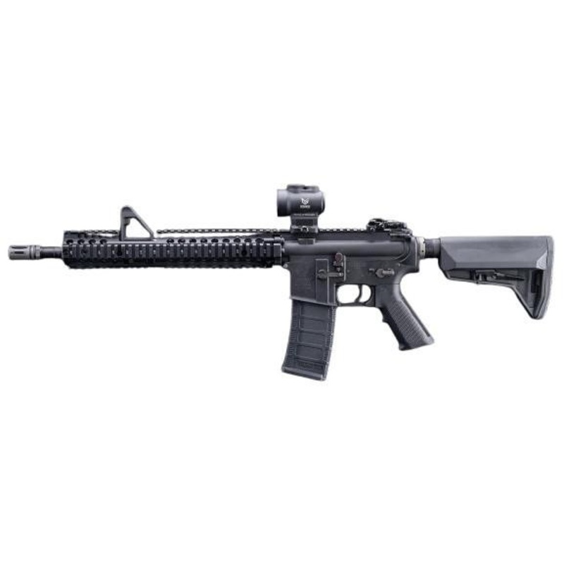 EMG Custom Built Colt Licensed 12 FSP M4A1 SOPMOD Block 2 Airsoft AEG Rifle, Black