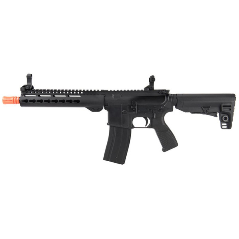 Golden Eagle Elite Series 9 Keymod Gas Blowback Airsoft Rifle, Black