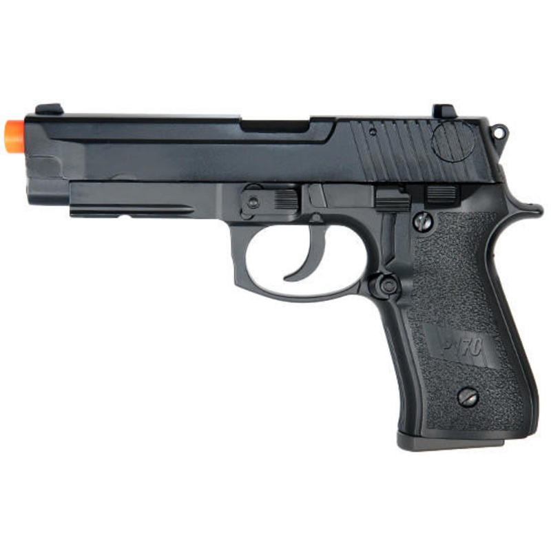 HFC 8.25 Semi Auto Gas Blowback Airsoft Pistol, Black