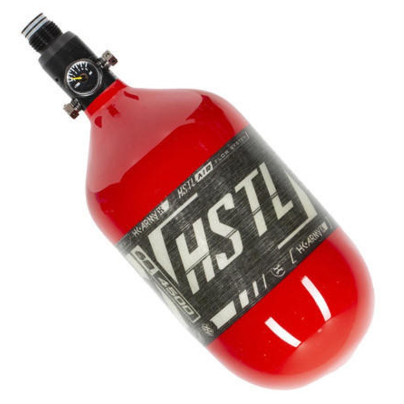 HK Army HSTL 68ci / 4500 PSI Carbon Fiber Tank, Red