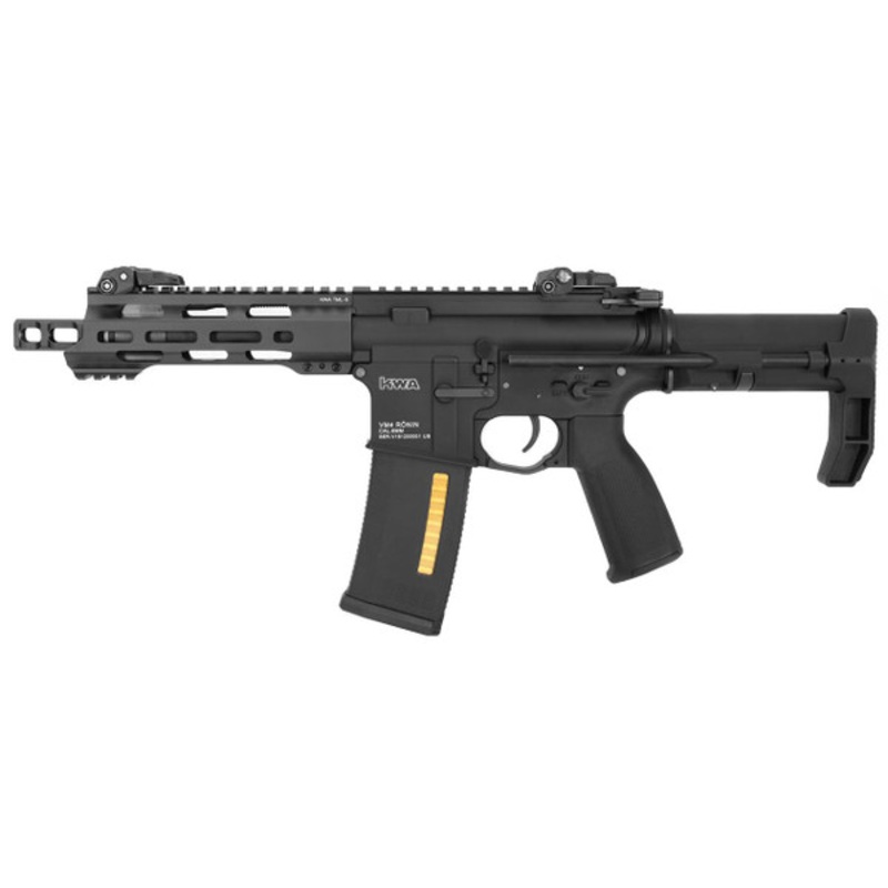 KWA Variable Ronin T6 with ETU Airsoft AEG Rifle, Black