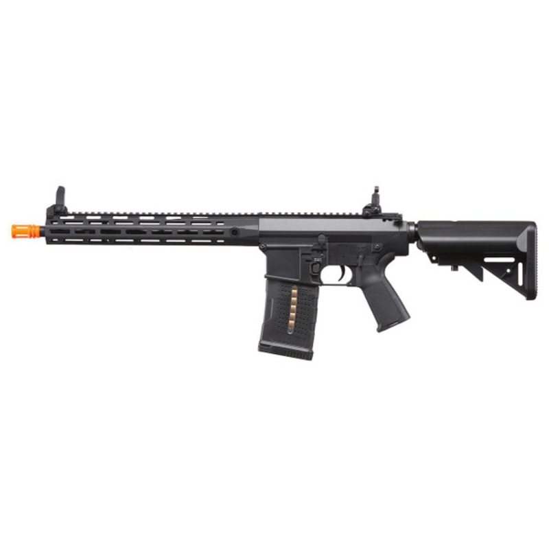 Lancer Tactical Battleaxe AEG Airsoft Rifle w/ SOPMOD Stock & MLOK Handguard, Black