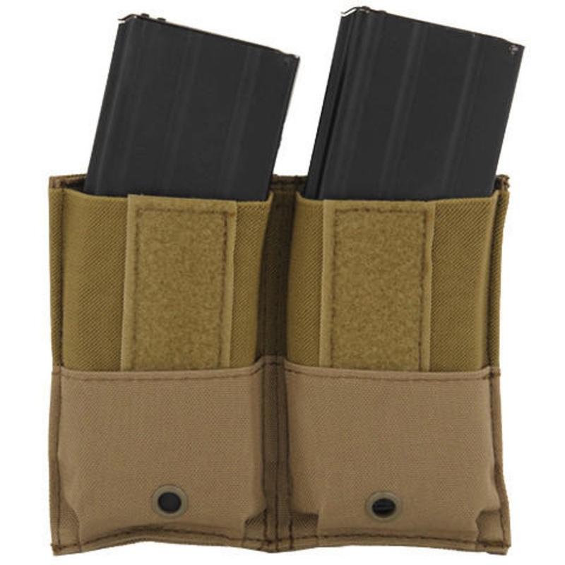 Lancer Tactical Dual Inner Mag Pouch For CA-313B, Tan