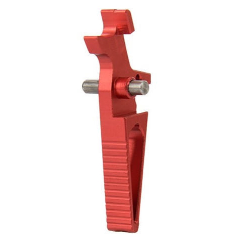 Lancer Tactical Elf Style Airsoft AEG Trigger Type A, Red