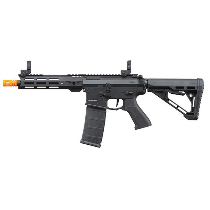 Lancer Tactical Gen 4 Predator 8 CQB AEG Airsoft Rifle w/ Aster II Bluetooth ETU, Black