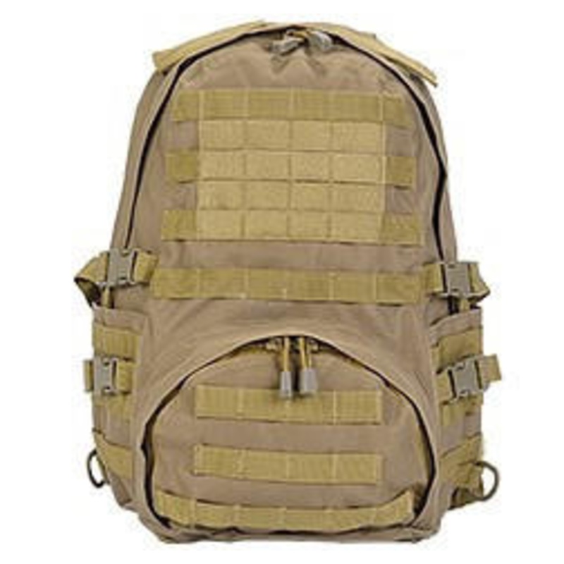 Lancer Tactical Patrol Backpack, Dark Earth