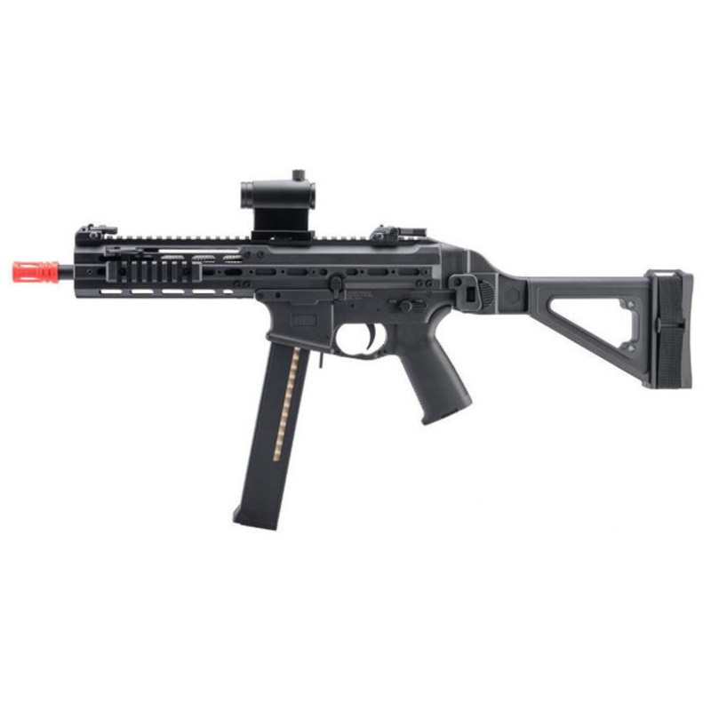 Matrix x Double Eagle UTR45-C High FPS Airsoft AEG SMG, Black