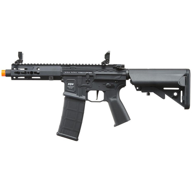 Poseidon XQ4 6 QRF w/ Aether V2 & Crane Stock AEGR Airsoft Rifle, Black