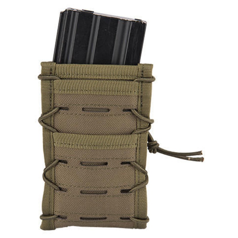 Ukarms Single High Speed M4 Molle Magazine Pouch, OD Green