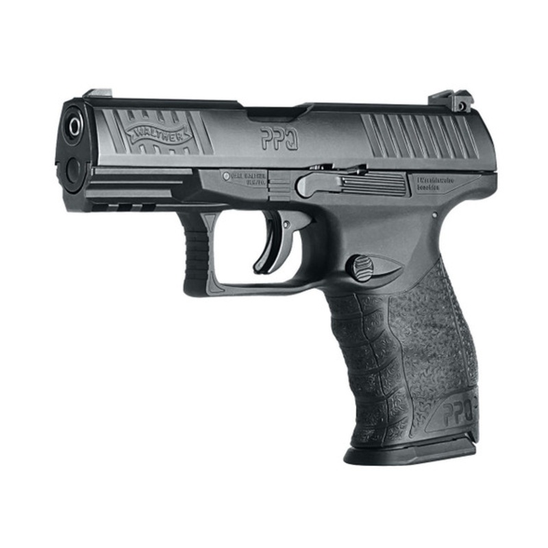 Walther PPQ M2 CO2 Blowback .177 Pellet Pistol, Black