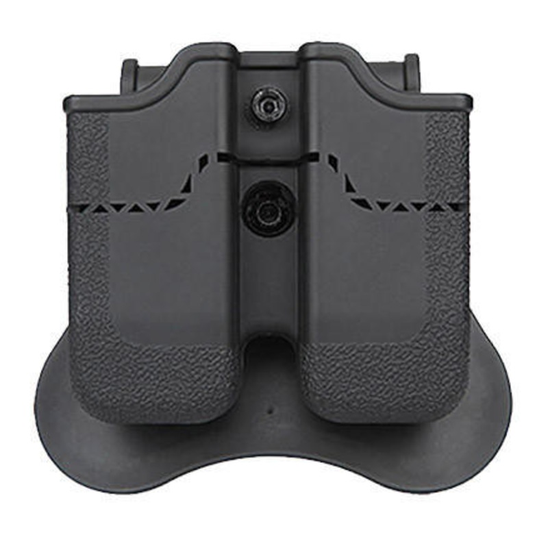 Amomax Double Magazine Pouch, Black
