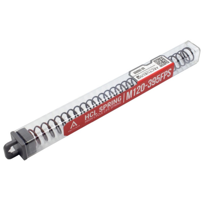 Arcturus RS High Cycle Life M120 / 395FPS Airsoft AEG Spring, Red