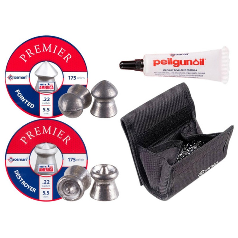 Crosman .22 Caliber Shooters Pellet Kit