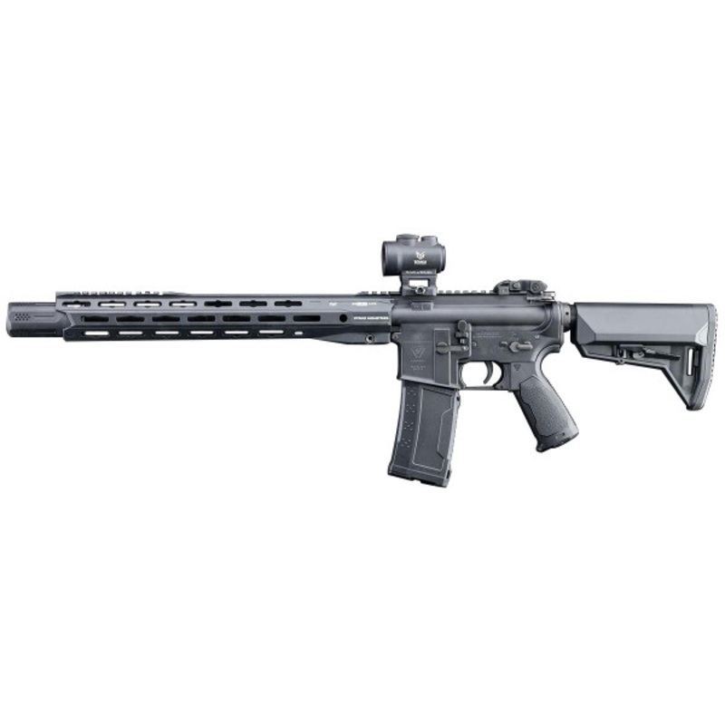 EMG Custom Strike Industries Sentinel 15 AR15 Airsoft AEG Rifle w/ GRIDLOCK, Black