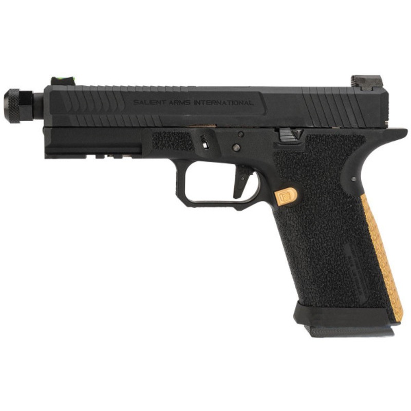 EMG SAI BLU Standard Green Gas GBB Airsoft Pistol, Black