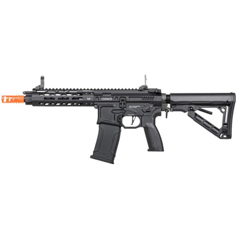 G&G MGCR 556 GBB 7 M-LOK Airsoft Rifle, Black