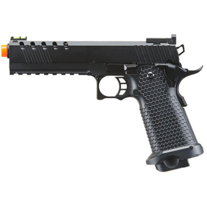 Golden Eagle 3517 Hi-Capa GBB Airsoft Pistol w/ Vented Slide, Black