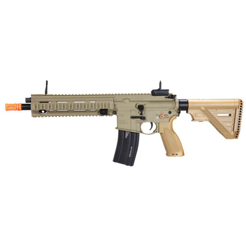H&K 416 A5 Competition Gen 2 w/ Eye Trace Airsoft AEG Rifle, Tan