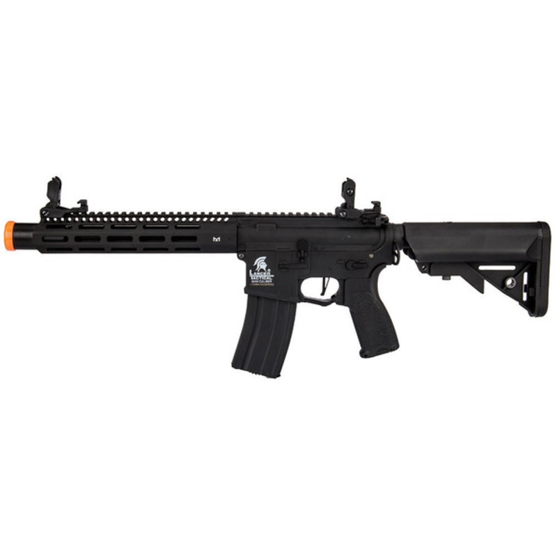 Lancer Tactical Hybrid Gen 2 Hellion M4 SPC 10 ETU Airsoft AEG Rifle, Black
