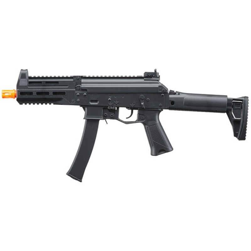 Lancer Tactical PPK-20 EBB Airsoft SMG AEG Rifle, Black