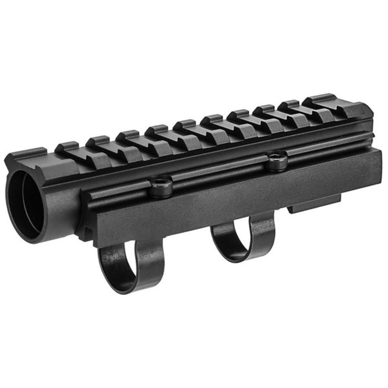 LCT AK Forward Optical Rail System, Black